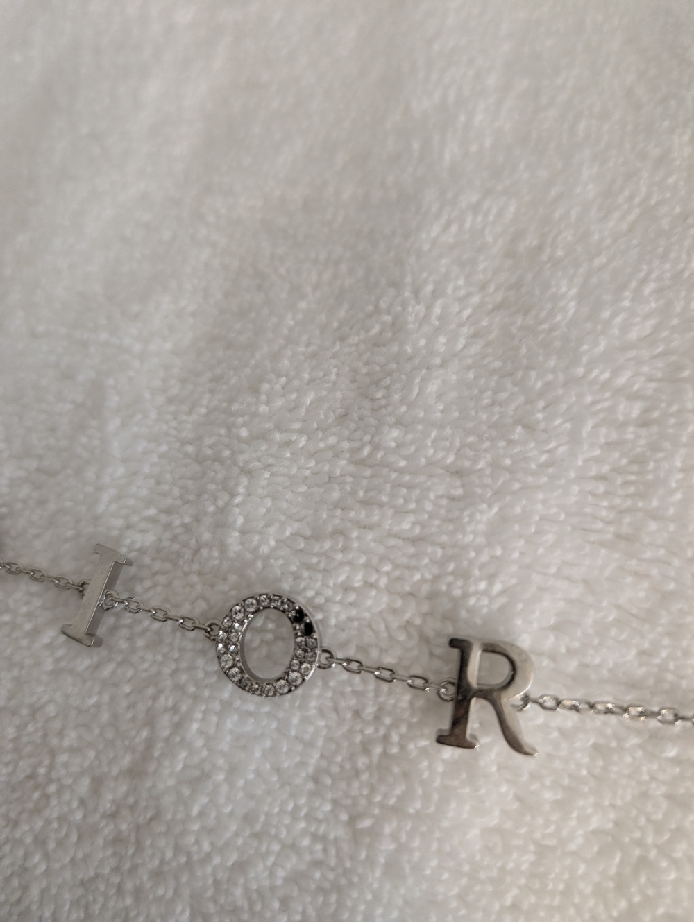 Dior  Silver Bracelet with Stones - Picture 2 of 5